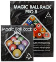 Magic Ball Rack PRO schwarz 3er-Set f&uuml;r 8-Ball,...