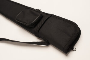 Queue-Tasche „Basic black“ für Pool-Billard-Queues